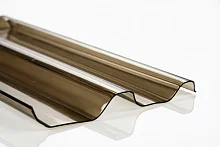 COMPOGLASS КРИСТАЛЛ трапеция С-20, прозрачный, коричневый, глянцевый, 0,8 мм, 1150х2000 мм купить