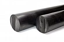 Полиацеталь черный стержень ПОМ-С Ф 90 мм (L=1000 мм, ~9,8 кг) купить
