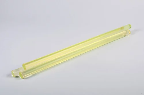 Полиуретан стержень Ф 20 мм   (L=500 мм, ~0,2 кг, жёлтый) Китай